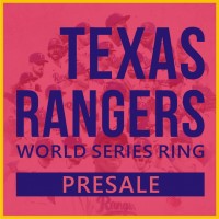 2023 Texas Rangers World Series Championship Ring(Presale)